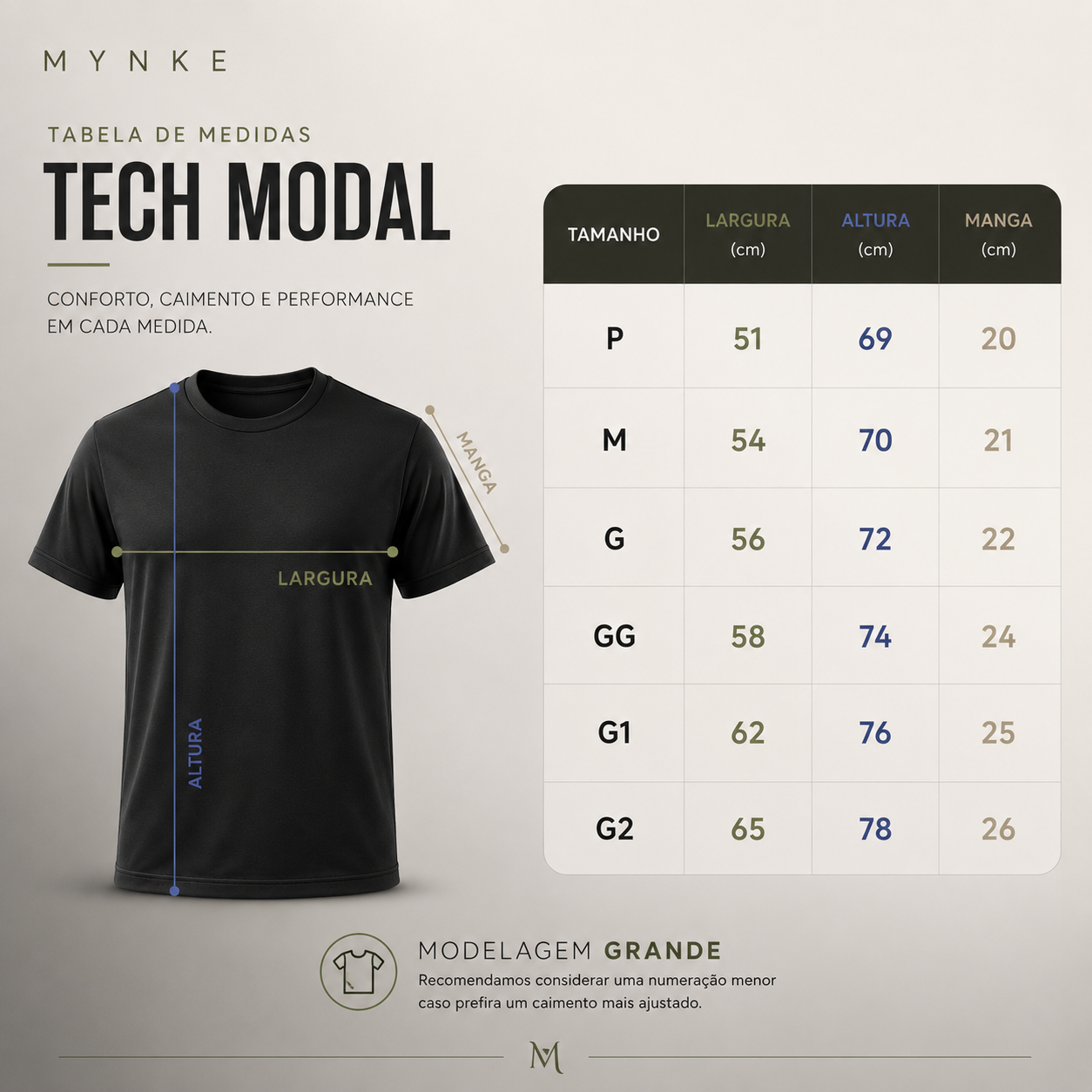 Camiseta Tech Modal