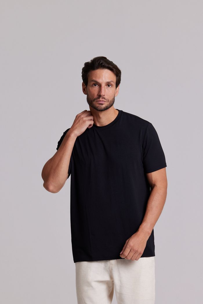 Camiseta Tech Modal Preto